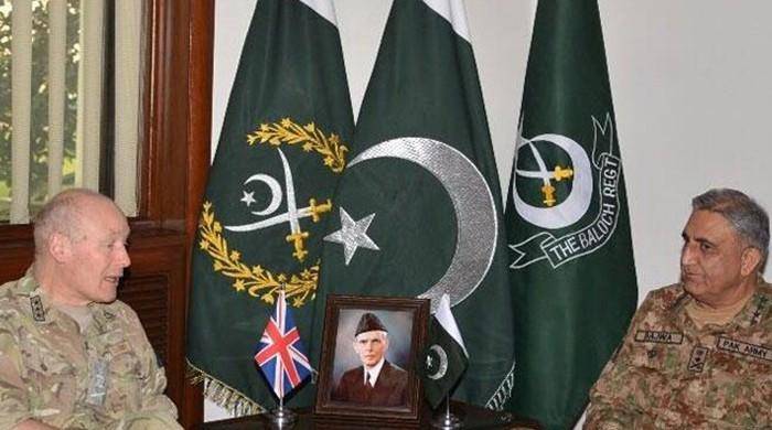 Lt. General Lorimer calls on COAS to discuss regional security