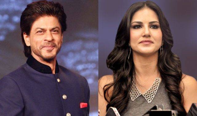 SRK, Sunny Leone have good Tweet time