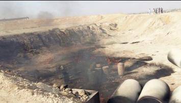 Ill-fated oil tanker caught fire on the Super Highway, 2 killed, 10 injured