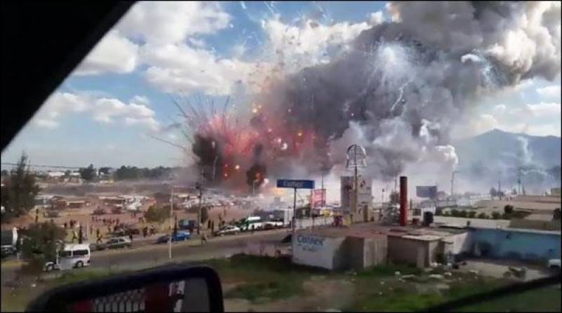 29 killed, over 70 injured in Mexican fireworks market explosion