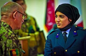 Afghans angry as their first female pilot bids for U.S asylum