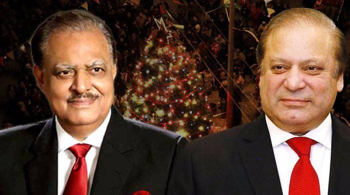PM Sharif, President Mamnoon felicitates Christian community on Christmas