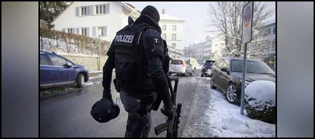 Armed man injures 2 police officers in Switzerland, later kills himself