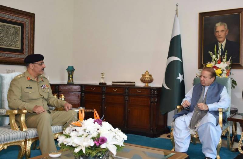 Gen. Zubair calls on PM Nawaz