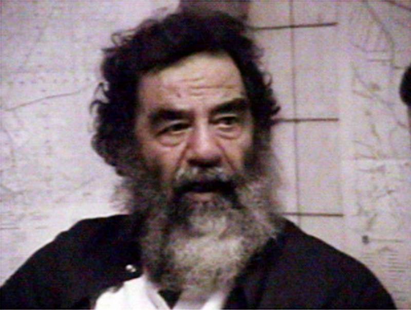 Saddam Hussein was 