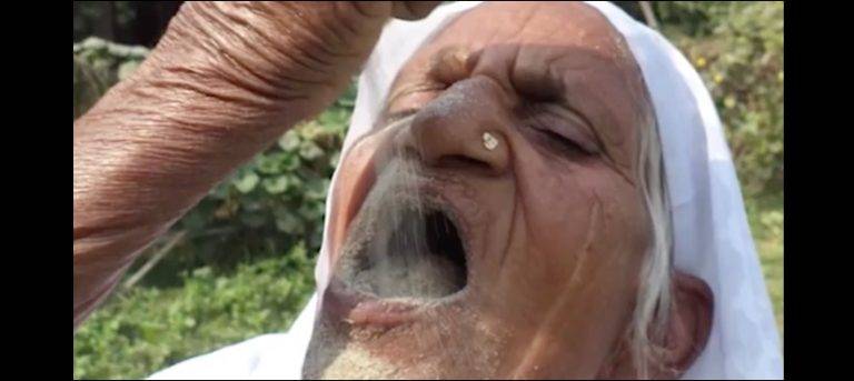 Watch: Woman eats sand daily for ‘healthy’ life