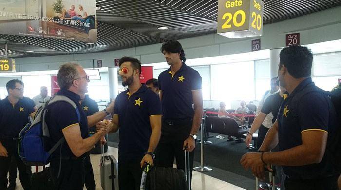 Five-match ODI series: Pakistan team arrives at Brisbane