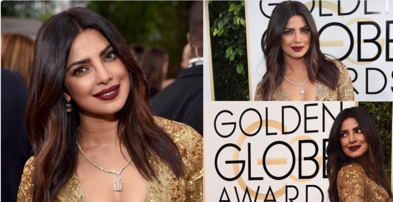 Priyanka Chopra got a glimpse of Golden Globe Awards