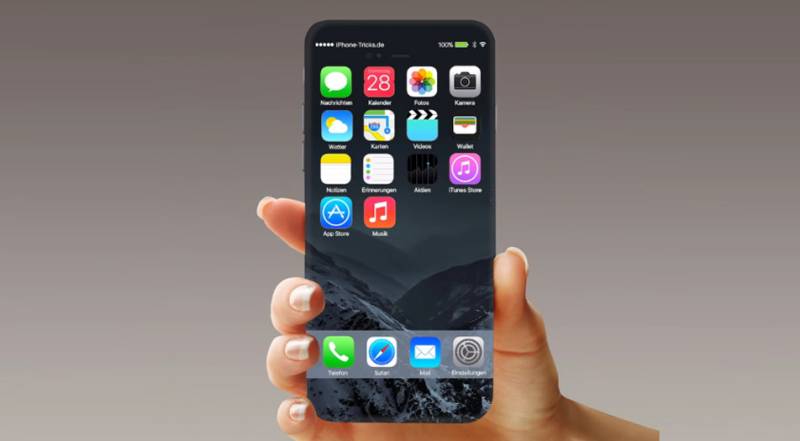 iPhone8 with explicit water and dust resistant qualities