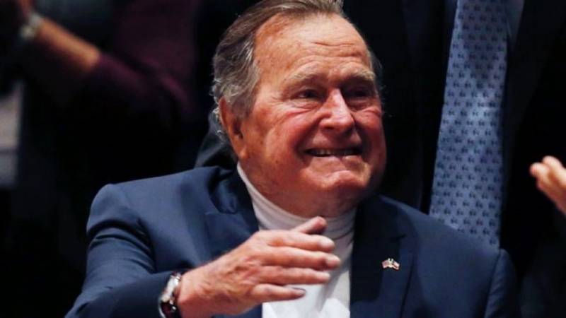 George H.W Bush, former US President hospitalized