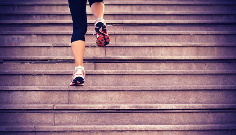 Take the stairs to be fit