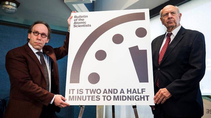 'Doomsday Clock' metaphor moves closer to midnight since Trump's comments 