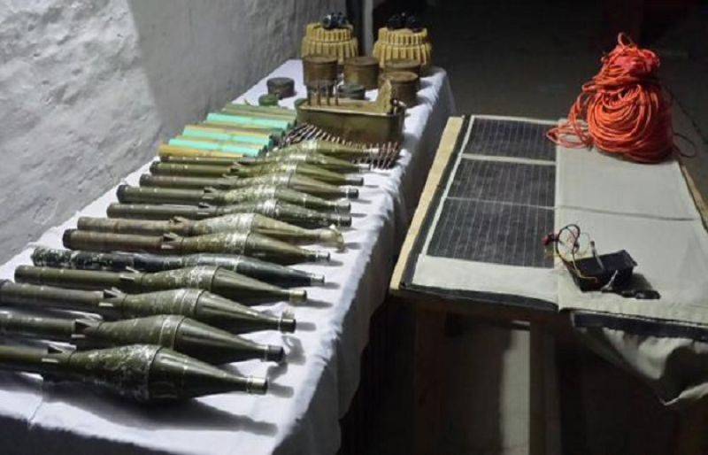 Heavy cache of weapons recovered from BLA’s hideout: ISPR