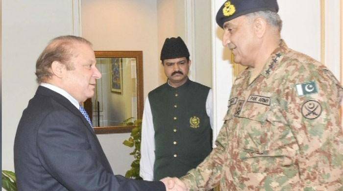 COAS Bajwa calls on PM Nawaz