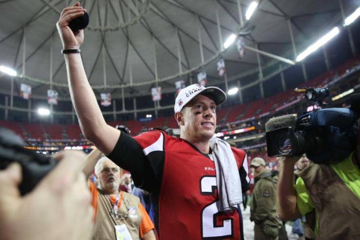 Falcons QB Ryan named league's Most Valuable Player
