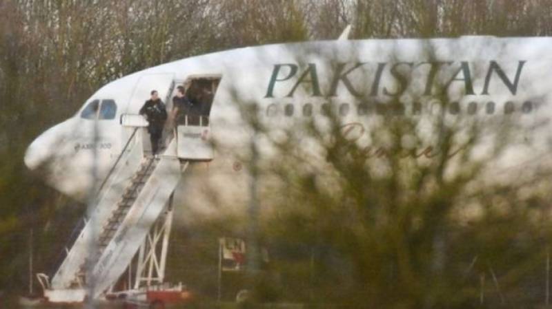RAF fighter jets intercept PIA plane
