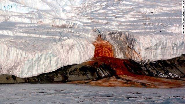 This isn’t a Lava eruption or a whale, it’s water lake