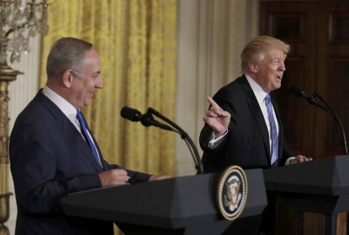 Trump backs away from commitment to Palestinian state