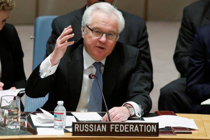 Russia's UN envoy Churkin dies suddenly in New York