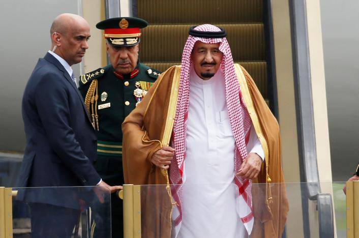 Saudi king arrives in Indonesia under strict security