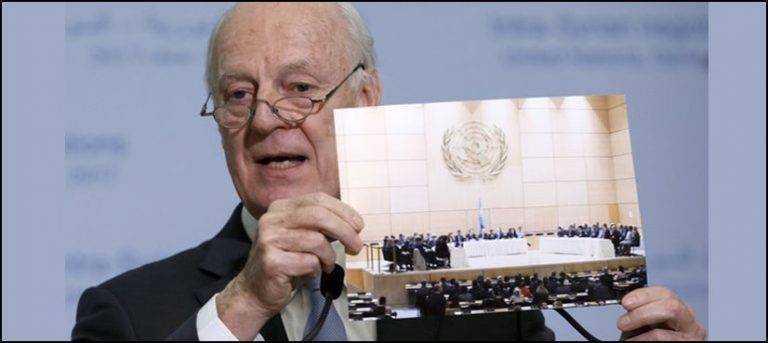 Syrian talks have agenda for drawing solution: UN