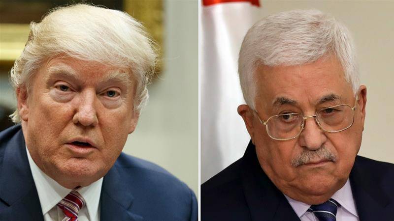 Trump invites Palestinian counterpart to White House