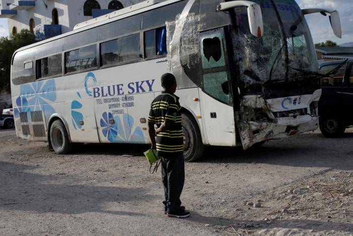 At least 38 killed, dozens injured in Haiti when bus plows into parade