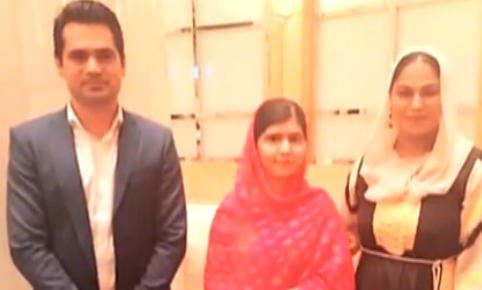 Malala comes forward to Mediate between Veena and Asad Khattak
