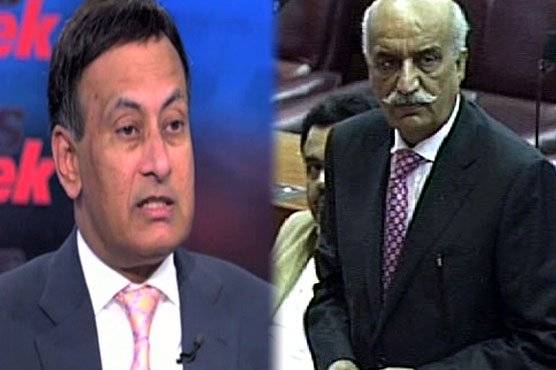 Khursheed Shah terms Husain Haqqani as 'traitor'