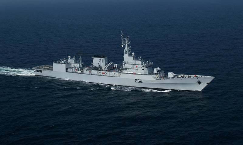 Pakistan Navy war ships visit Colombo port