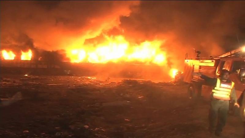 Two killed, 13 injured as Train rams into oil tanker