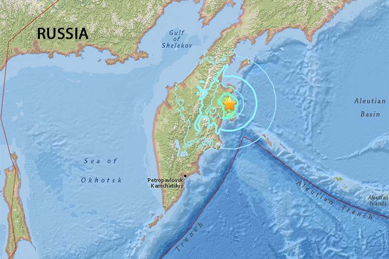 6.9 magnitude earthquake hits Russia's far East: USGS