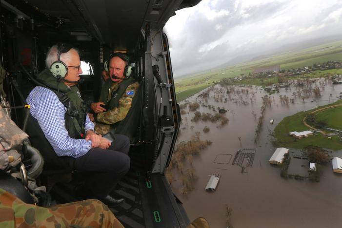 Thousands evacuate Australian town after enormous cyclone