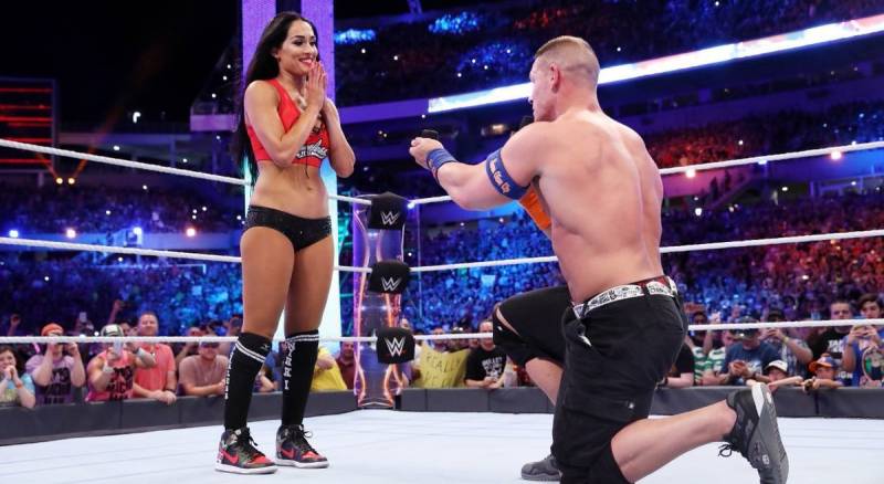 Watch: WWE Superstar John Cena proposes fellow wrestler