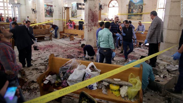 ISIS claims responsibility for Egyptian church bombings