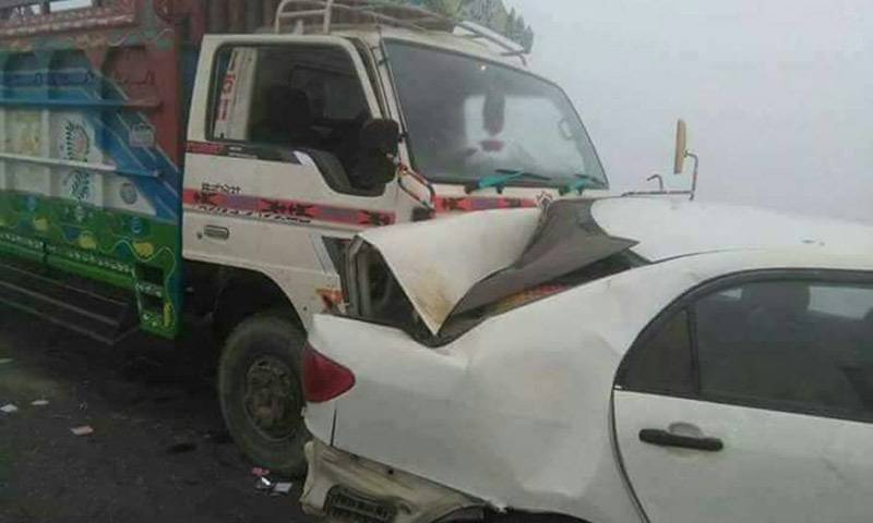 Three of same family killed in road accident near Pindi Bhattian