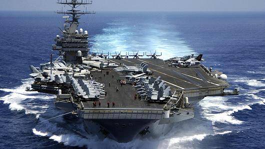 Ready to strike US aircraft carrier: North Korea