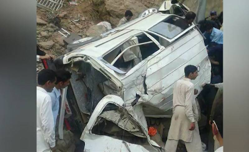 Eleven killed, nine injured as van plunges into ravine in Upper Dir