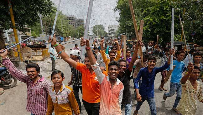Mob kills two Muslim men over suspected cow theft