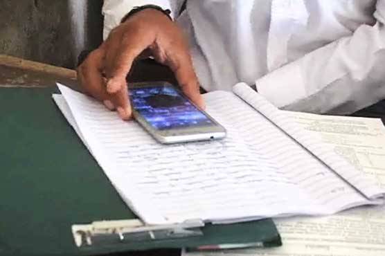 Intermediate students caught cheating via WhatsApp