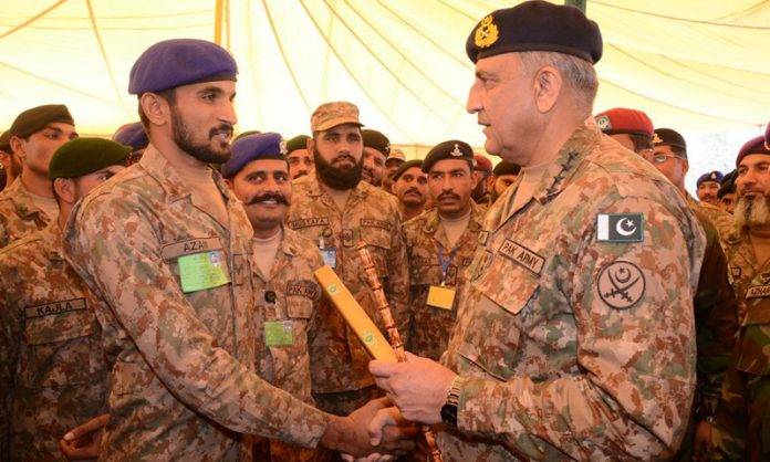 COAS Bajwa visit to Hyderabad Garrison