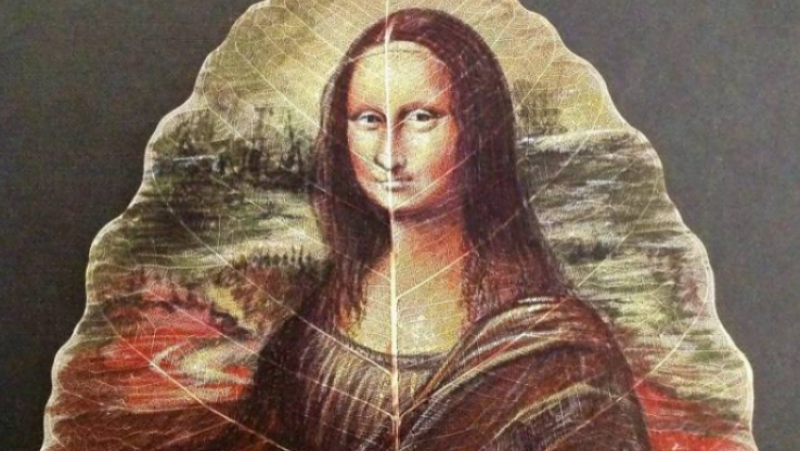 Watch: Indian artist paints faces on Peepal leaves