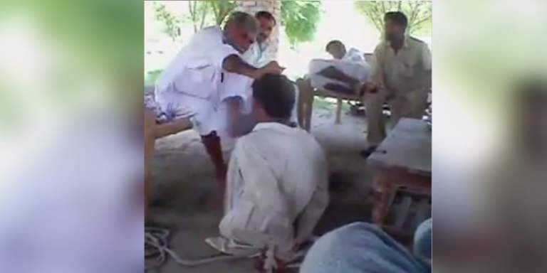 Watch: annoyed ‘landlord’ beats tenants with shoe in his face 