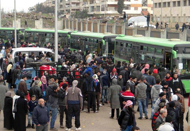 Syrian rebels begin leaving Damascus: Syrian Observatory