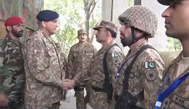 COAS praises Pak army’s befitting response to Indian violations along LoC