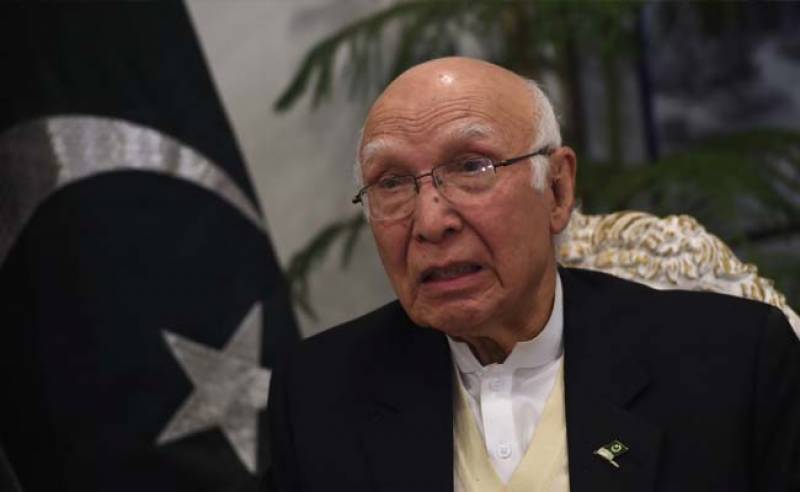 ICJ can't nullify Kulbushan's death sentence: Sartaj Aziz