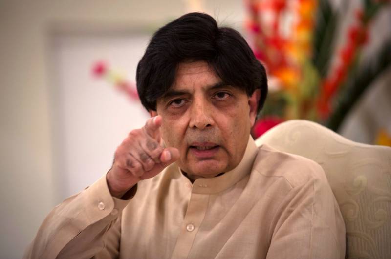 No plans to ban social media: Chaudhry Nisar 