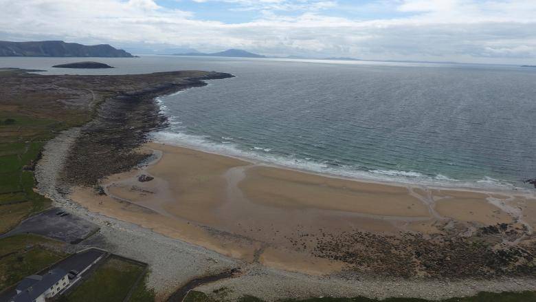 Irish beach reappears 33 years after vanishing