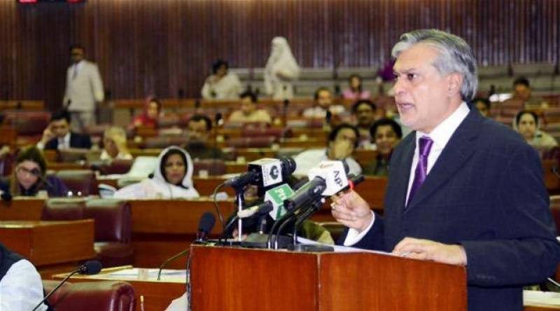 Ishaq Dar presents Rs 4.778 trillion FY 2017-18 budget in NA