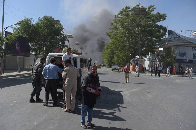 3 explosions hit funeral in Kabul, at least 20 people dead